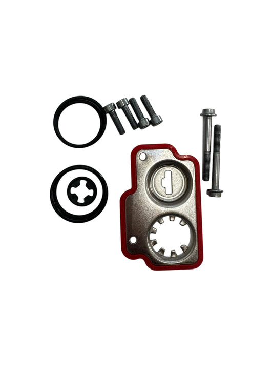 Close-up of main Haldex control unit sealing plate included in kit 30783288