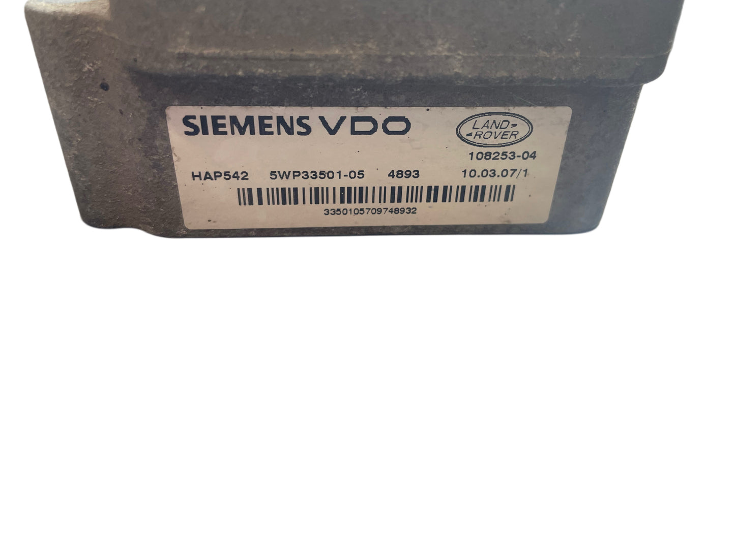 Ecu Siemens HAP542 5WP33501-05 for land rover