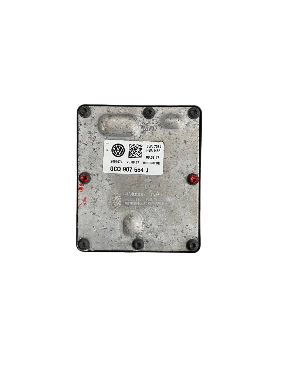 Used haldex control unit 0CQ907554J for VW , Audi, Skoda, Seat cars. Ecu 5.gen.