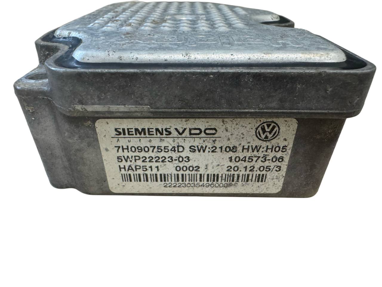 7h0907554d haldex ecu