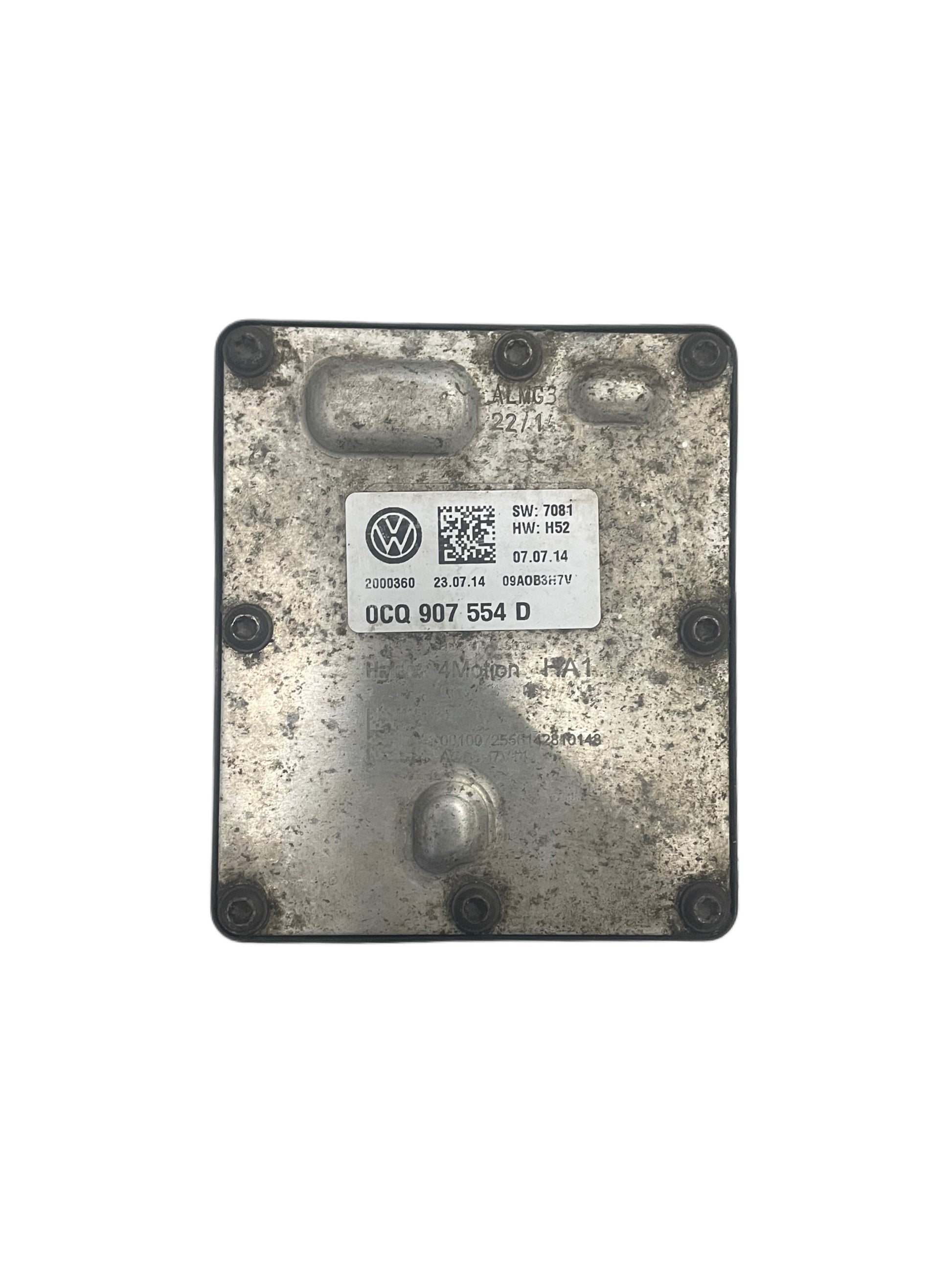 Functional haldex ecu 0CQ907554D for 5.gen haldex clutch. VW group