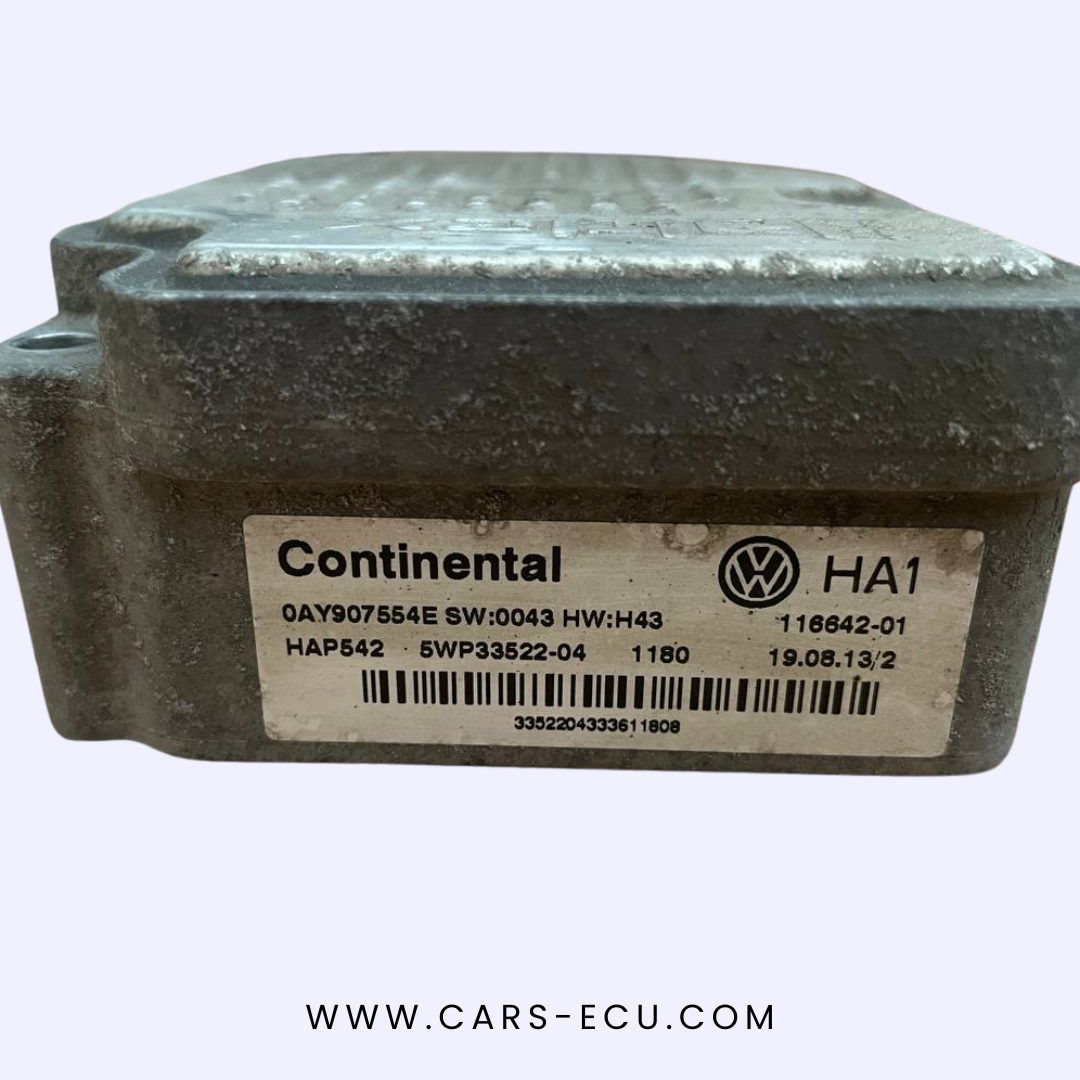 0ay907554e 5wp33522-04 hap542 sw:0043 hw:H43 for tiguan 4x4