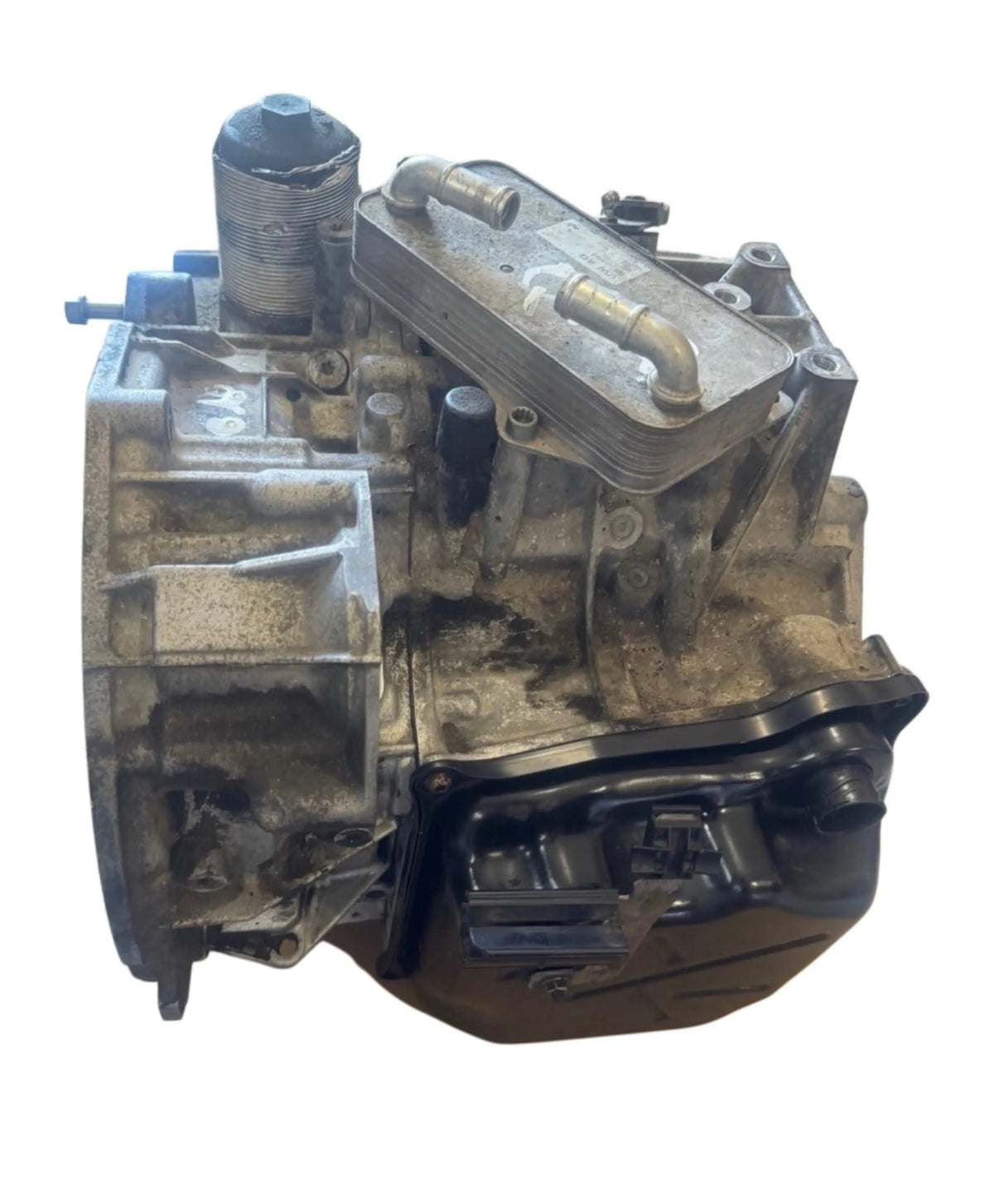 DQ500 complete transmission gearbox code QYQ - used, original VW part with mechatronics