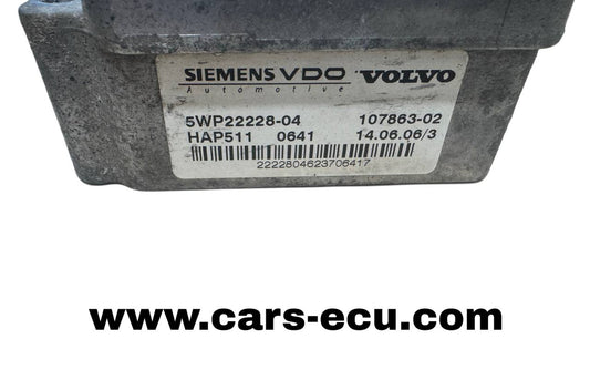 5wp22228-04 volvo ecu haldex rear differential