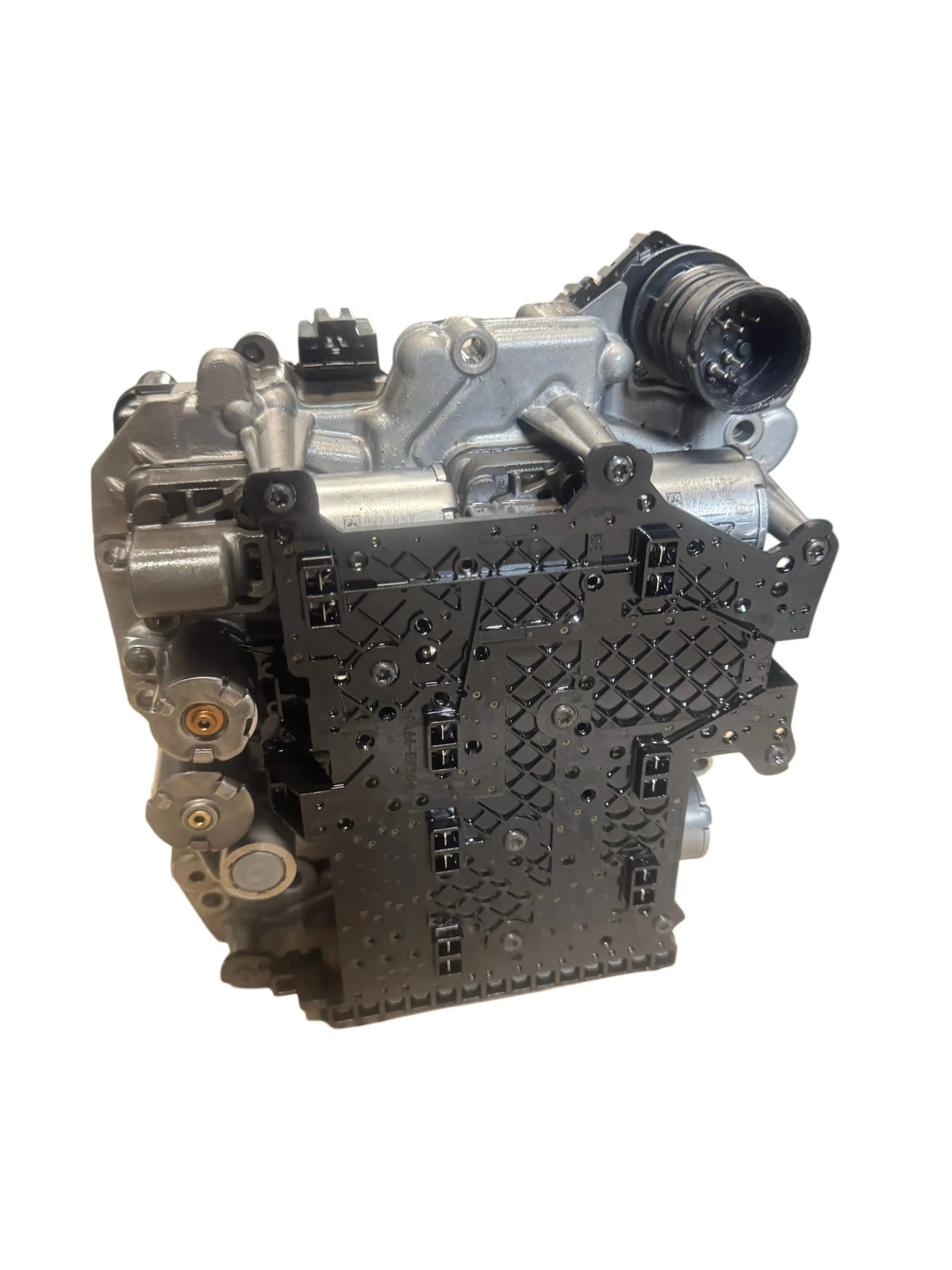 0BH927711C DQ500 mechatronic side view, 7-speed wet clutch DSG transmission unit