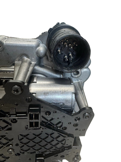 0BH927711C DQ500 TCU control module mounted on mechatronic hydraulic block