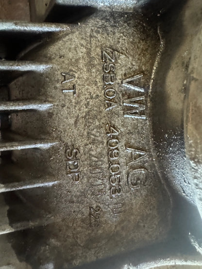 Original OEM 0AV409053AJ front differential assembly for 4x4 driveline use
