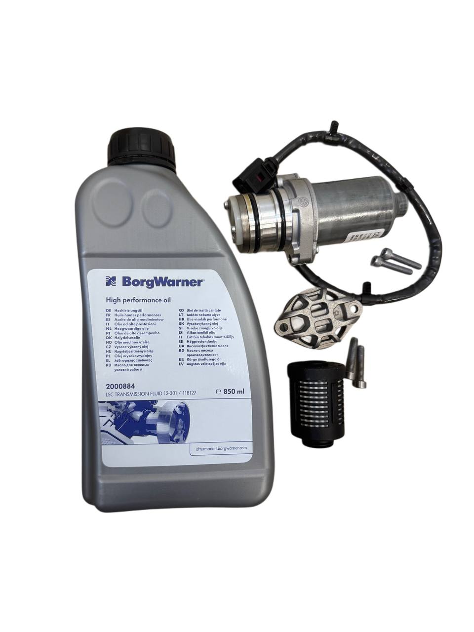 haldex oil pump and filter